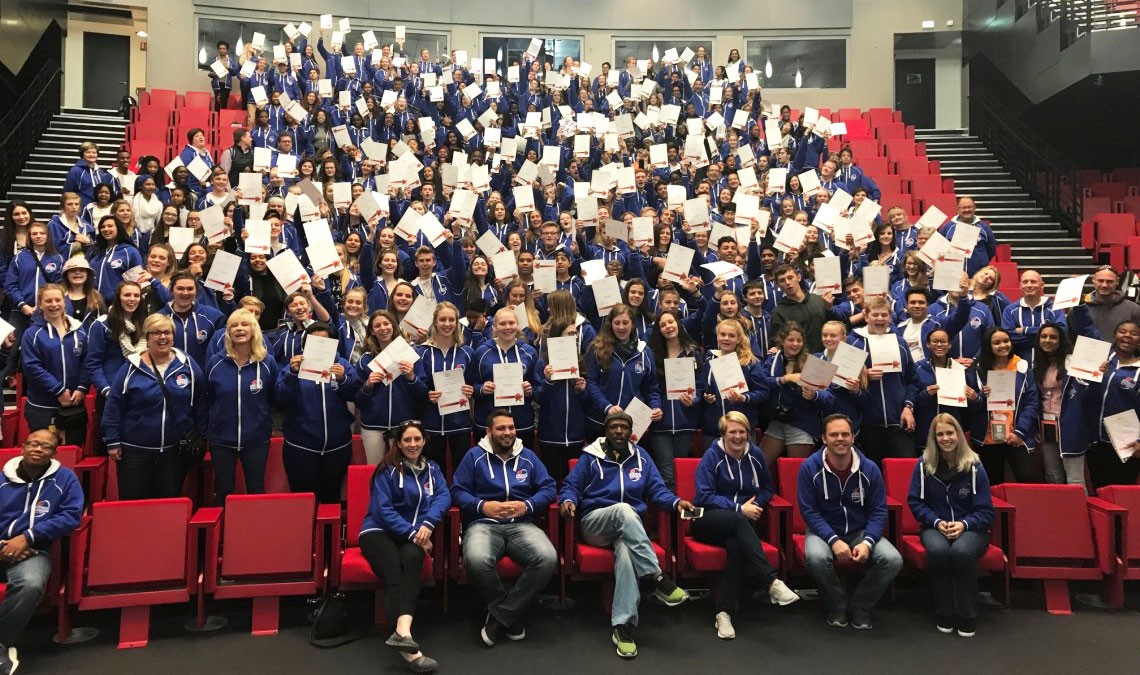 Academic achievers from South Africa at Université Paris-Saclay