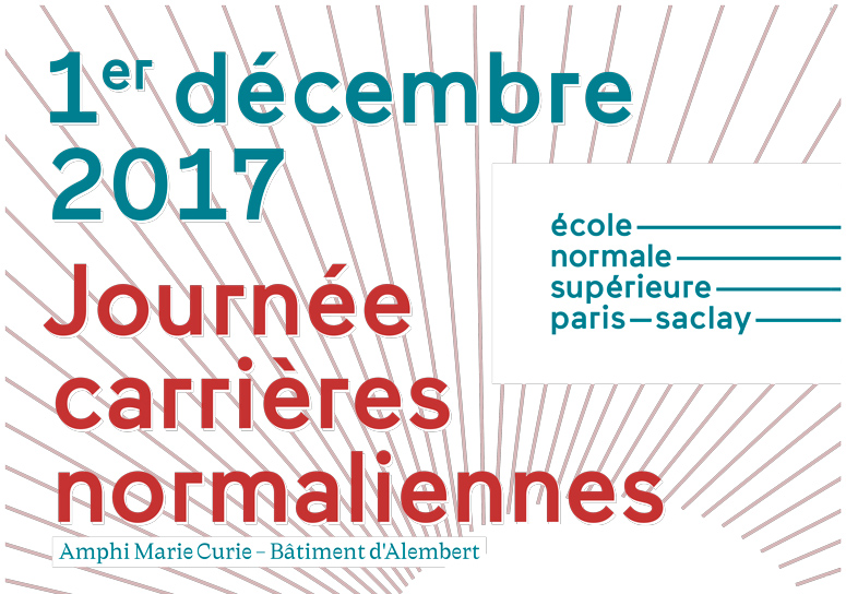 Journée carrières normaliennes - ENS Paris-Saclay